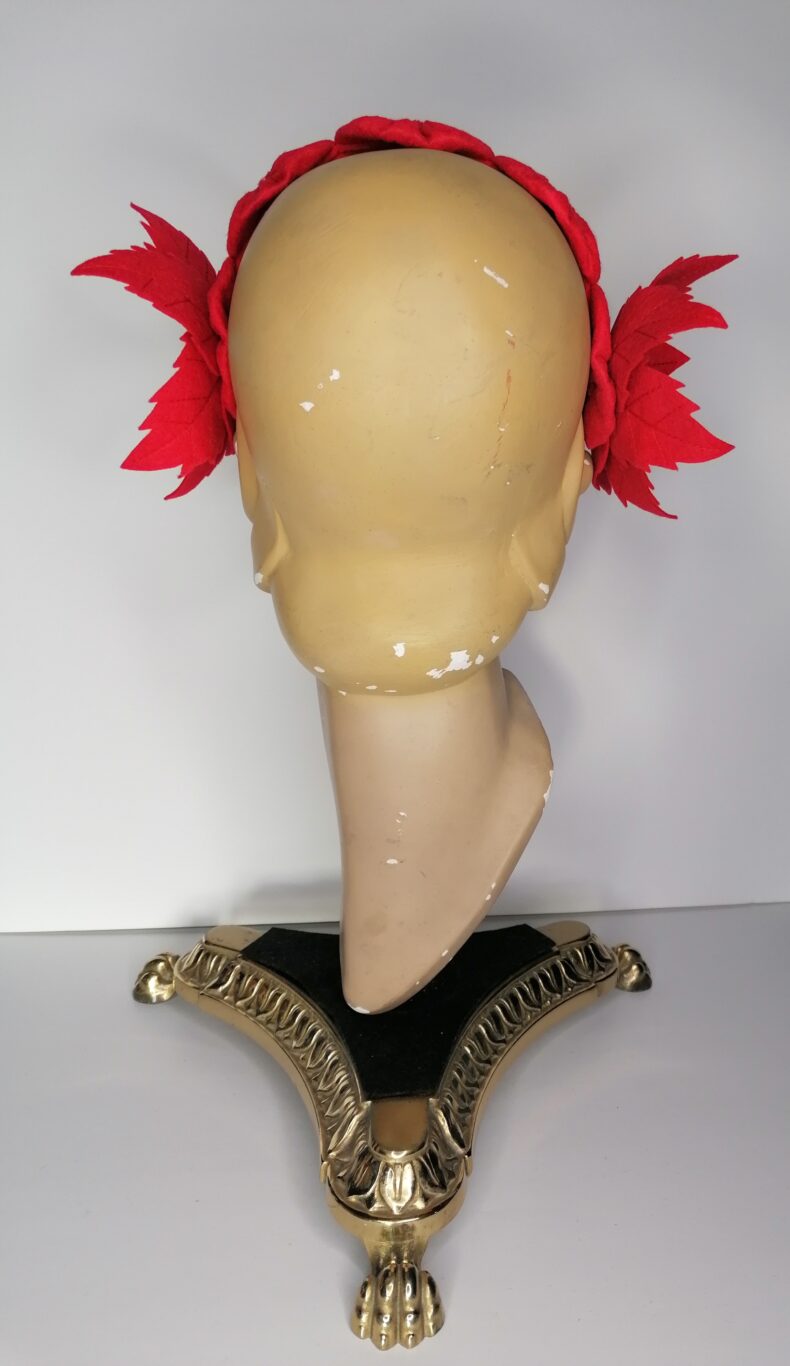LEAF BALLET BAND HEADDRESS Red - Image 5